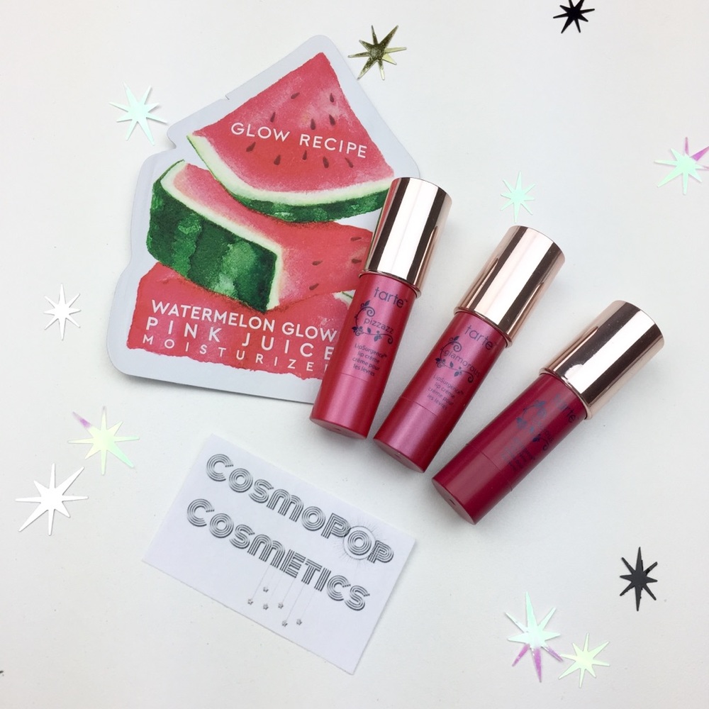 Tarte + Glow Recipe Watermelon Lip Trio✨311 - Picture 1 of 6